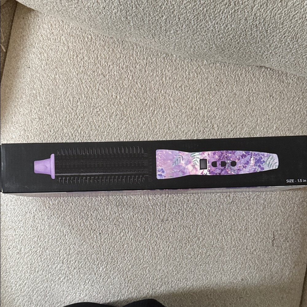 Purple Hair Styling Brush